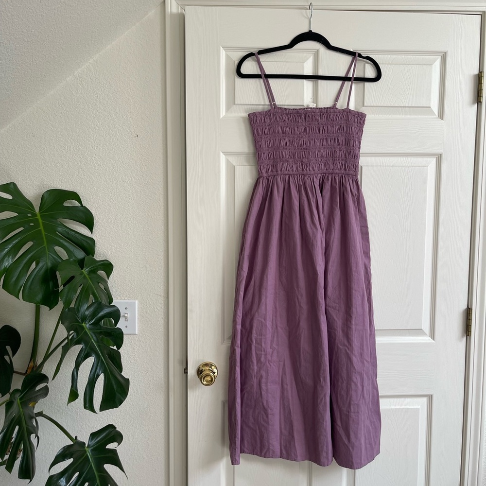 Madewell Theo Sleeveless Midi Dress